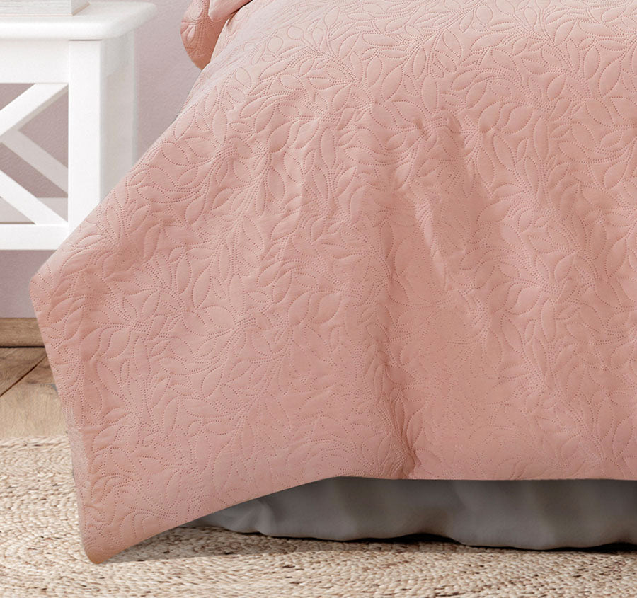Blushing Tulip Days Quilted Washer and Dryer Cover NCU0NNT1450