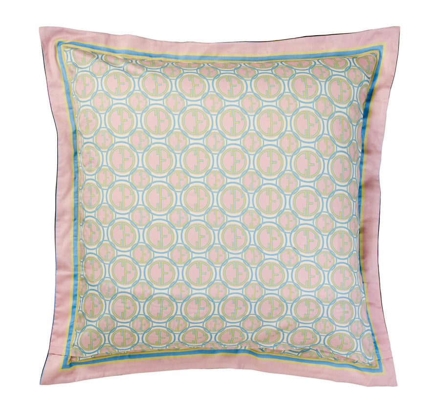 Letters From The Pink Room European Pillowcase Pink Manchester Warehouse