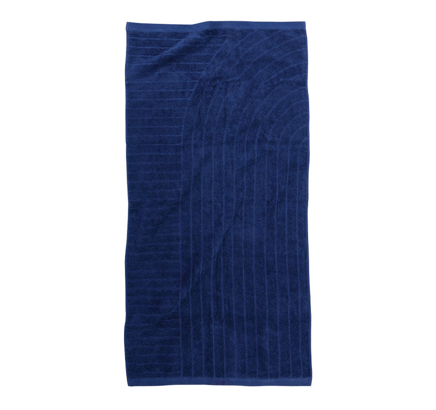Isle 600GSM Cotton Bath Towel Range Cobalt Manchester Warehouse