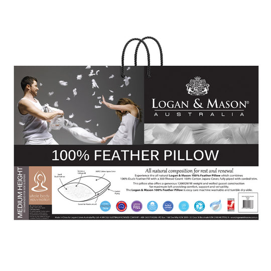 Duck Feather 1200g Standard Pillow