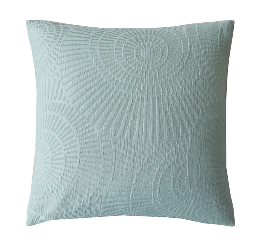 Byron European Pillowcase Sage Manchester Warehouse