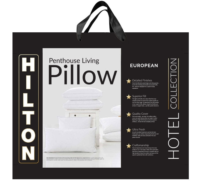 Penthouse Living Gusset 1400g European Pillow Manchester Warehouse