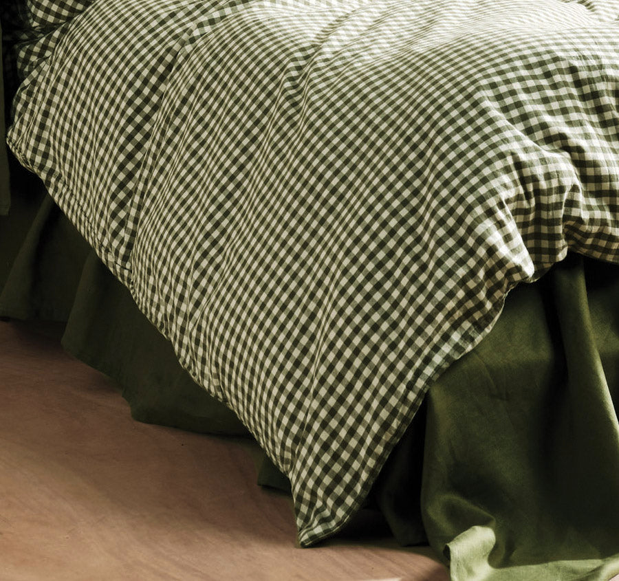 Springsteen Quilt Cover Set Range Moss Manchester Warehouse