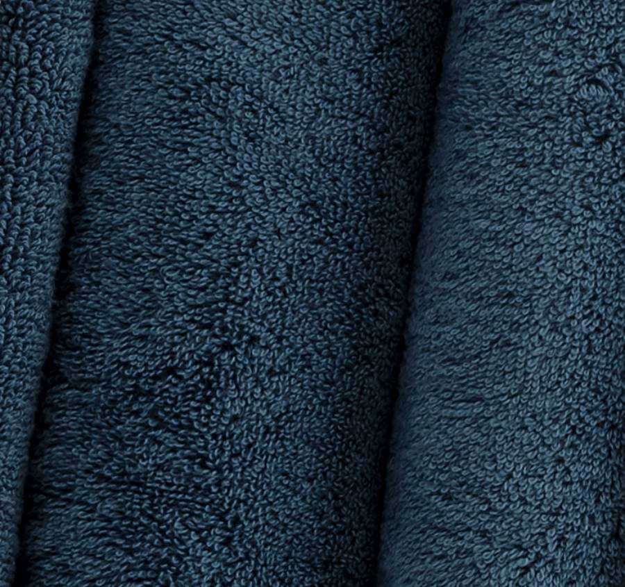 Vida Organic 630GSM Cotton Bath Towel Range Navy
