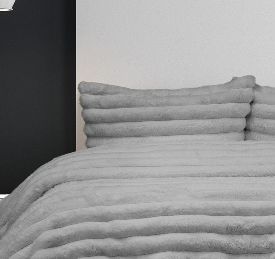 Jax Quilt Cover Set Range Smoke