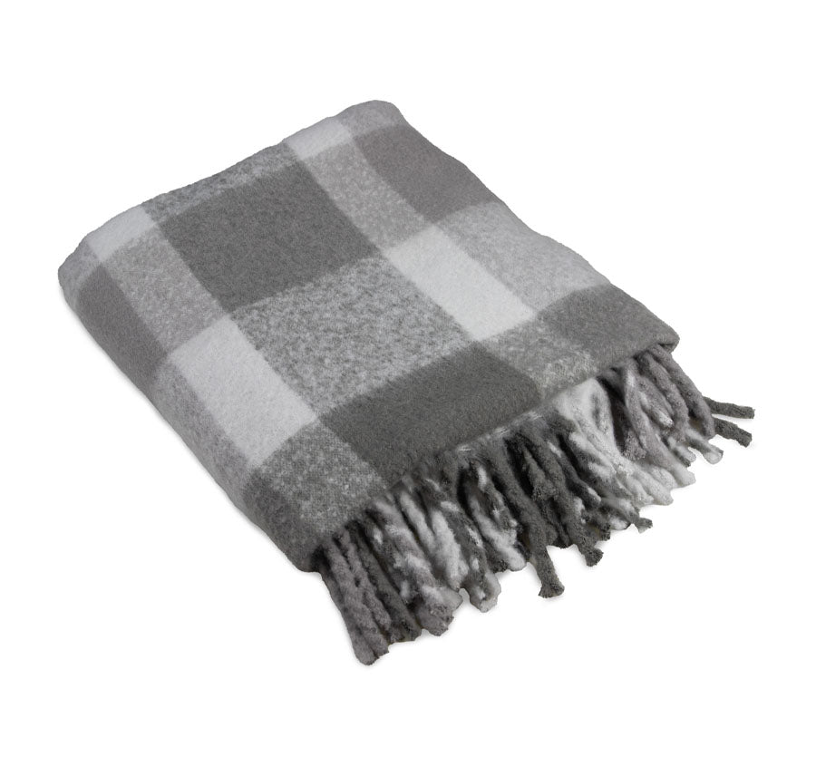 Sigrid 130x170cm Throw Rug Grey