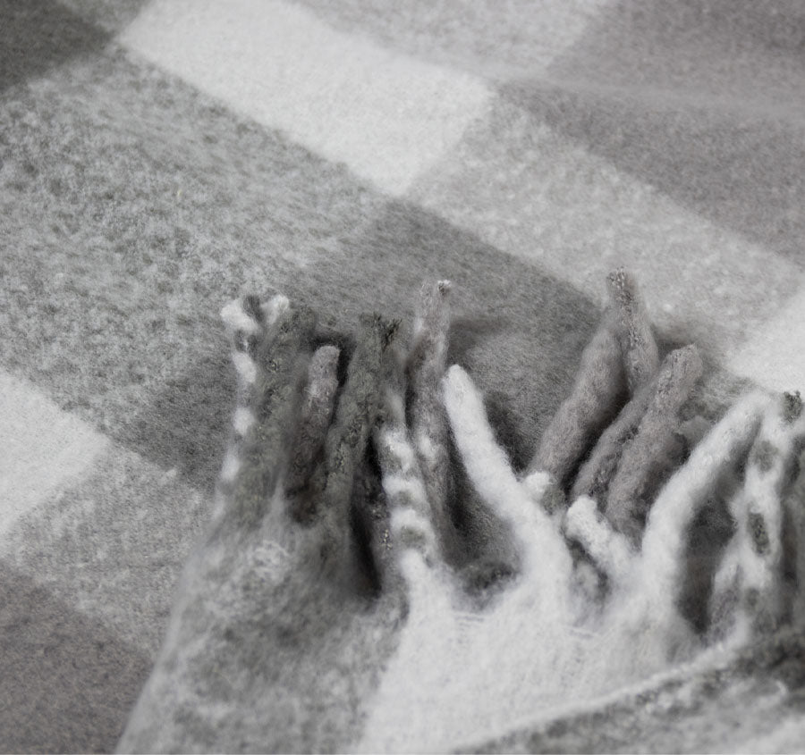 Sigrid 130x170cm Throw Rug Grey