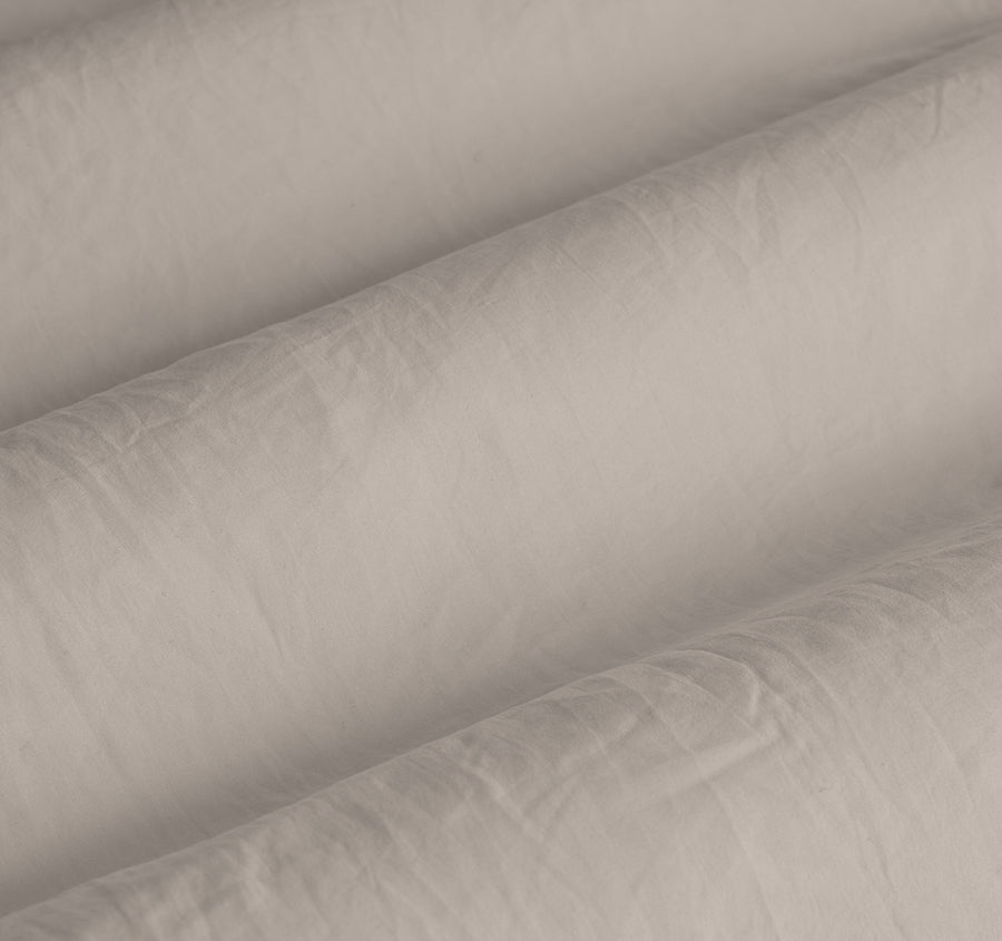 Vintage Washed Quilt Cover Set Range Grey