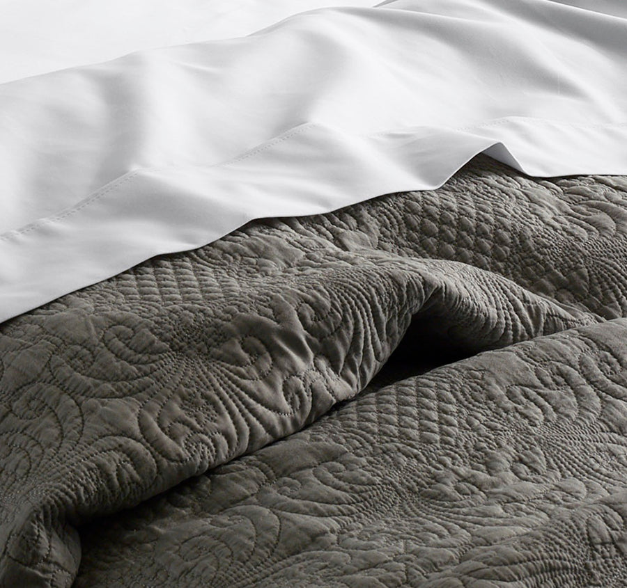 Alba Cotton Rich Sheet Set Range White