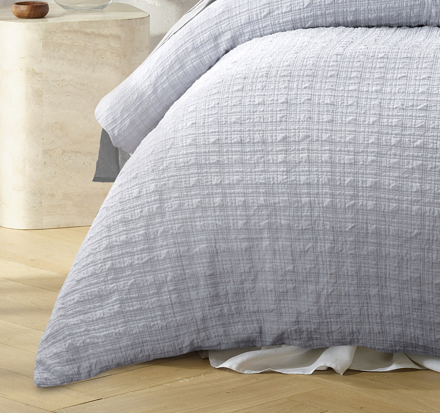 Augusta Quilt Cover Set Range Grey