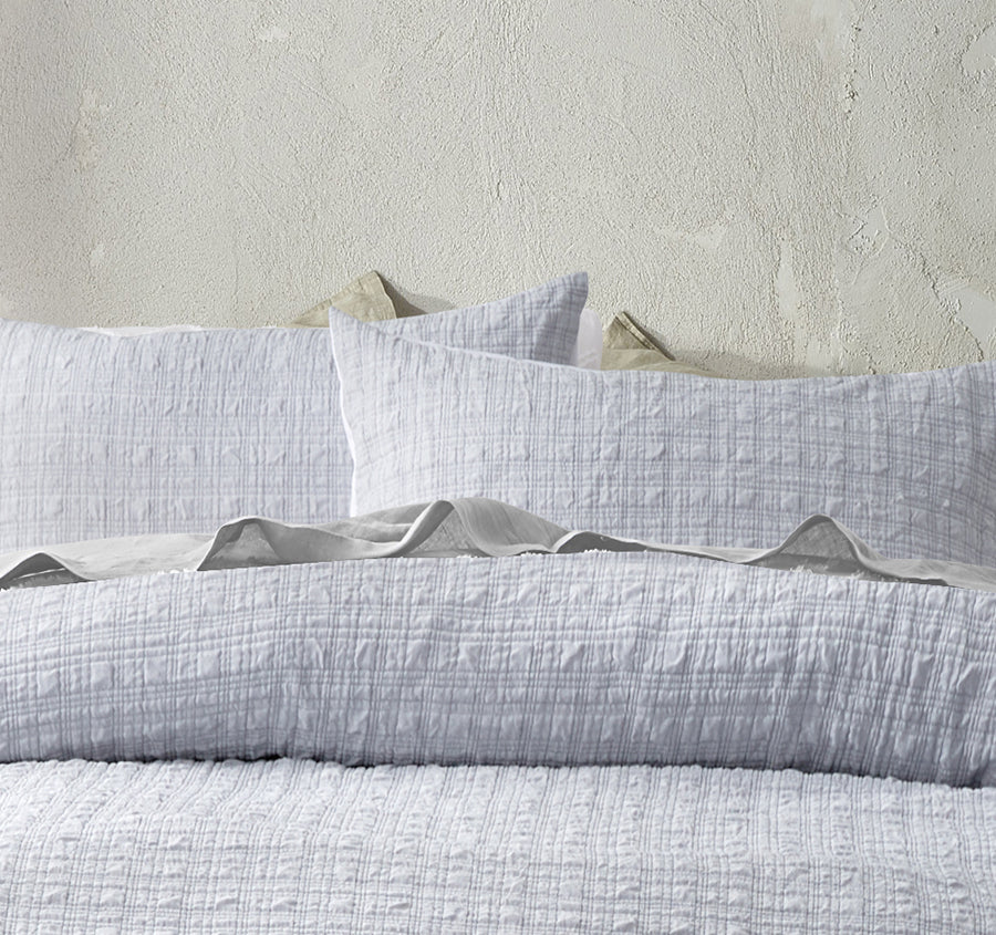 Augusta Quilt Cover Set Range Grey