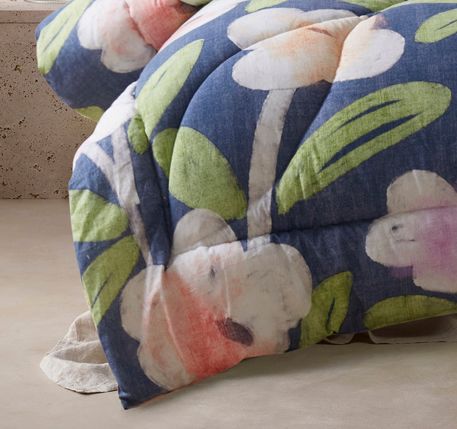 Bella Comforter Set Range Blue