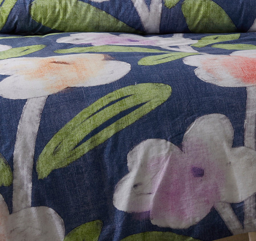 Bella Quilt Cover Set Range Blue