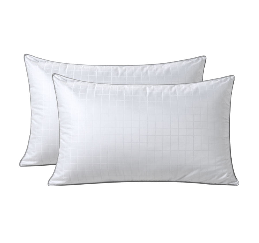 Deluxe Hotel 2 Pack 1000g Firm Standard Pillow