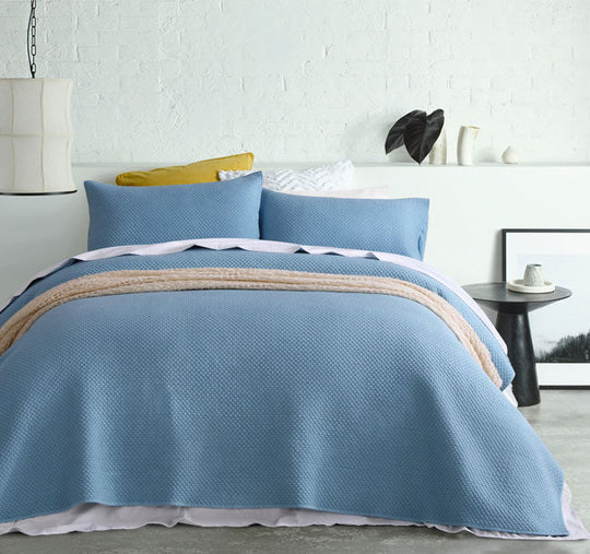 Dexter Coverlet Set Blue