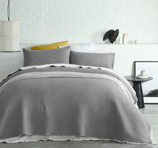 Dexter Coverlet Set Charcoal