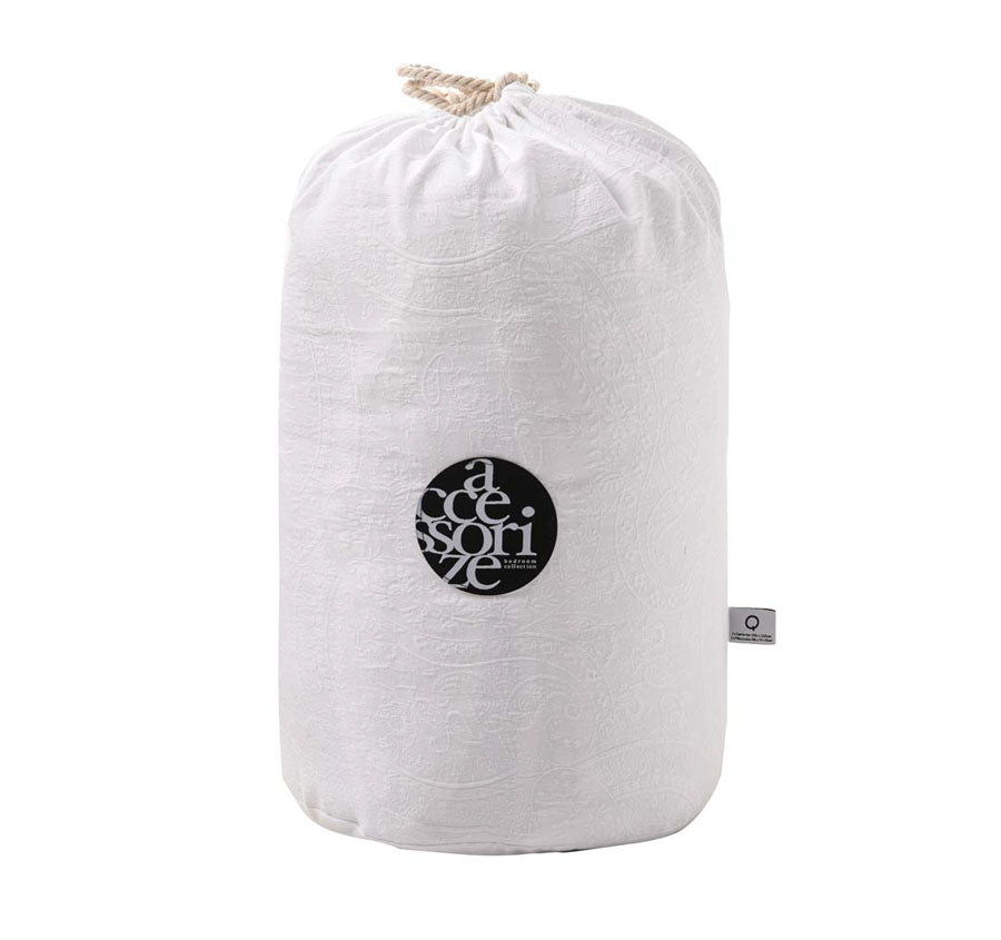 Elma Comforter Set Range White