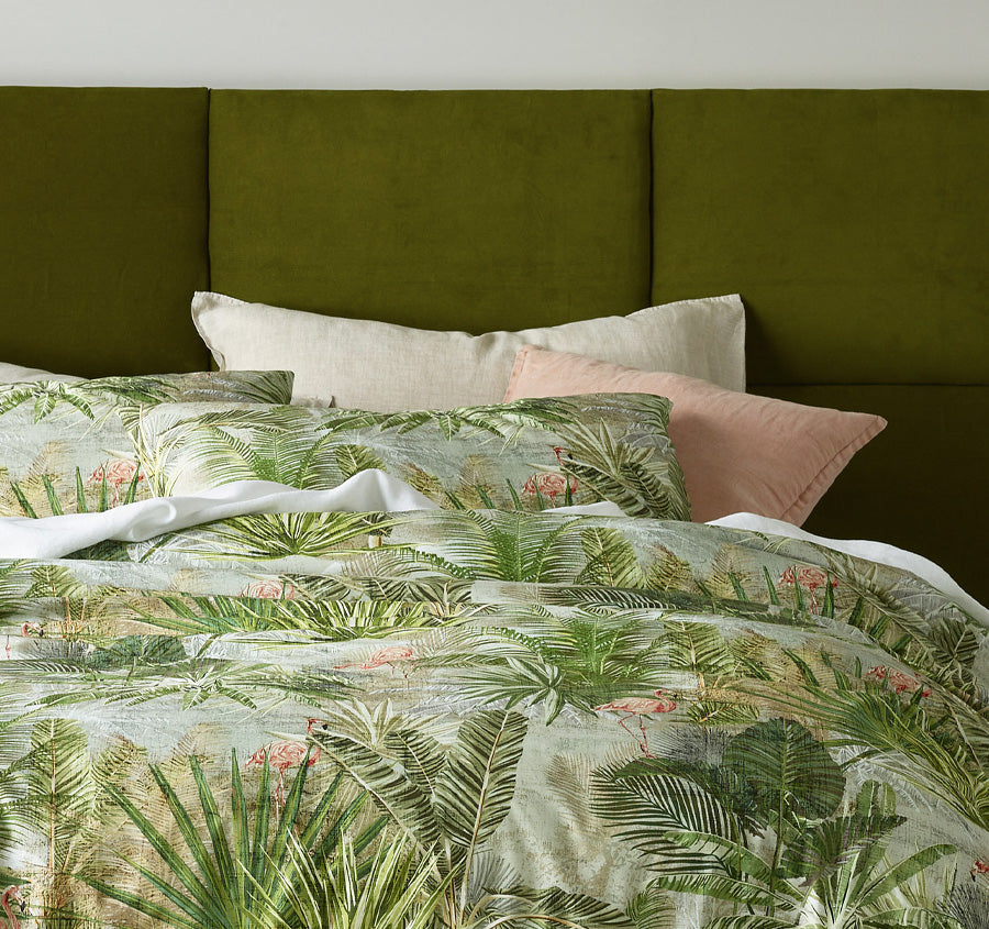 Flamingo Quilt Cover Set Range Multi