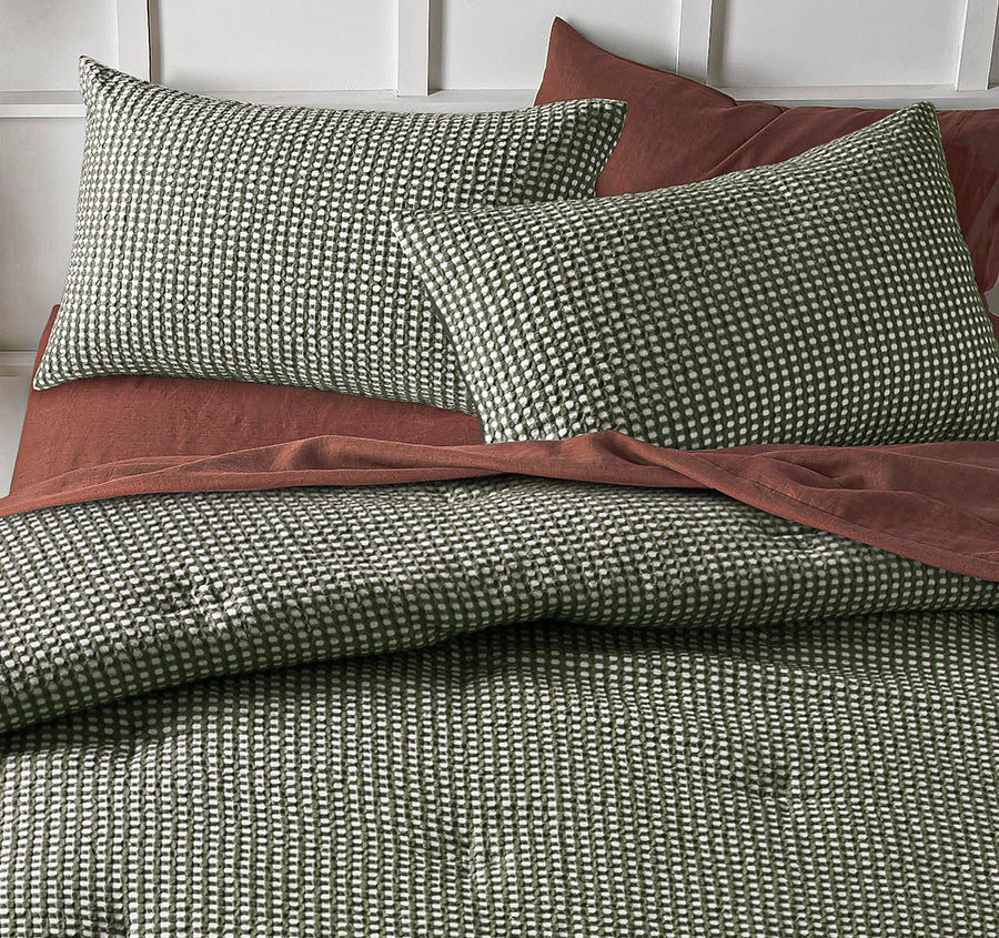 Hokey Pokey Comforter Set Range Green