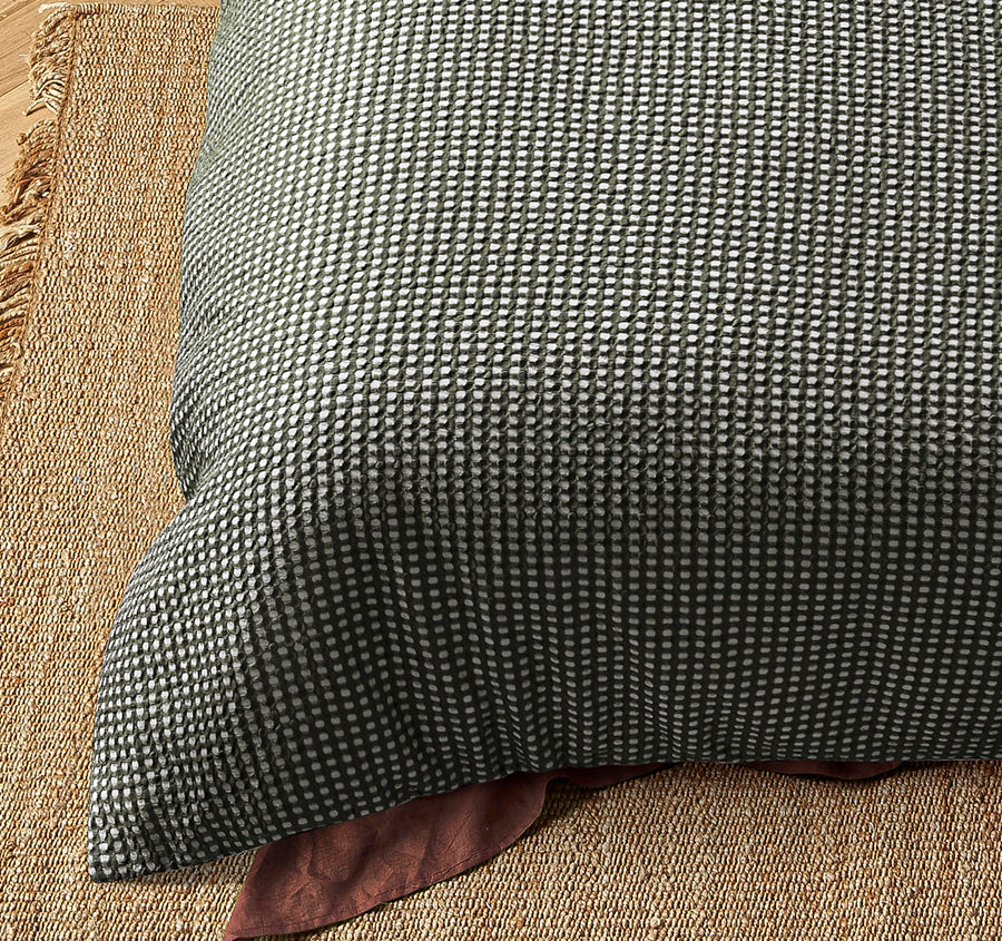 Hokey Pokey Quilt Cover Set Range Green