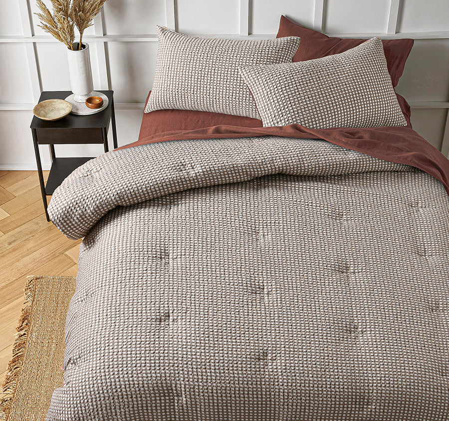 Hokey Pokey Comforter Set Range Natural