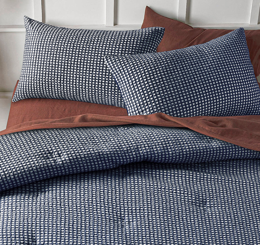 Hokey Pokey Comforter Set Range Navy