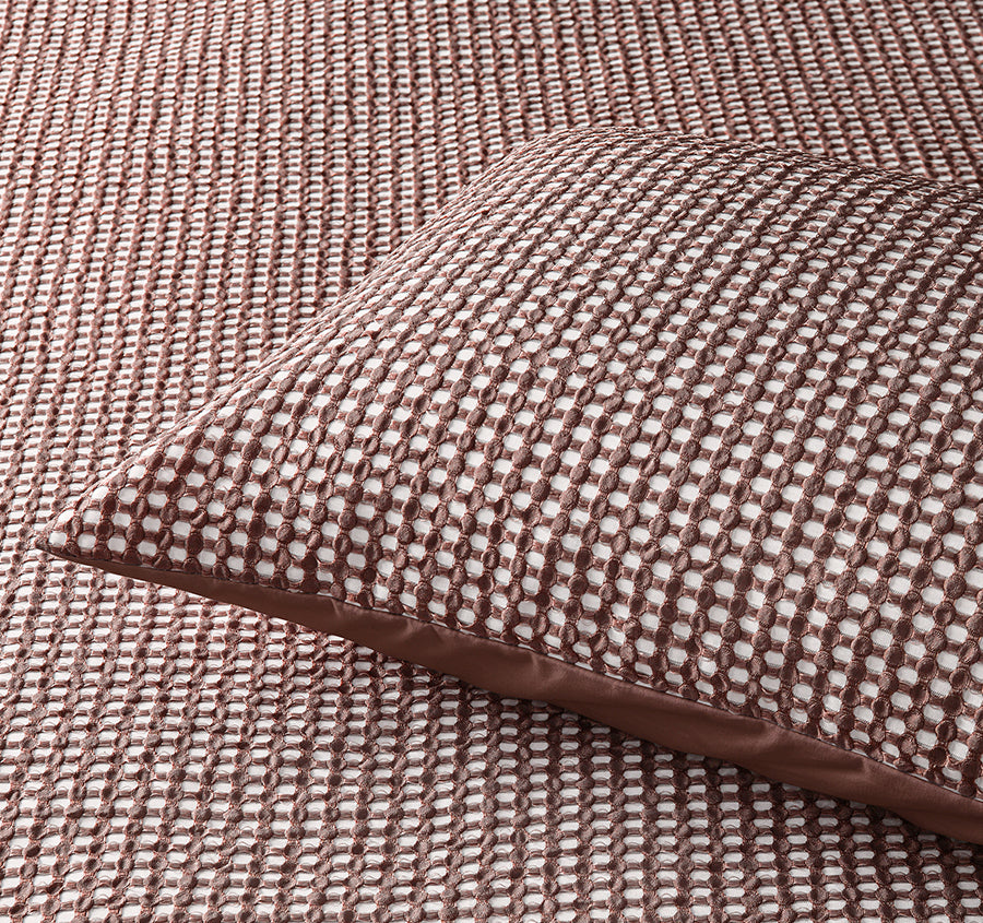 Hokey Pokey Quilt Cover Set Range Tobacco
