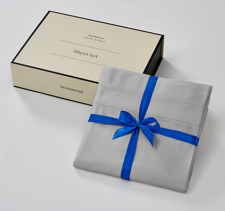 Hotel Egyptian Cotton 700TC Mega Sheet Set Range Grey