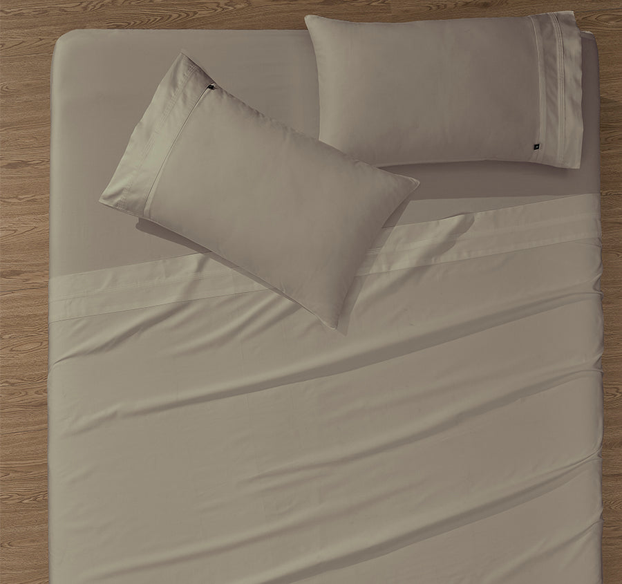 Hotel Egyptian Cotton 700TC Mega Sheet Set Range Stone