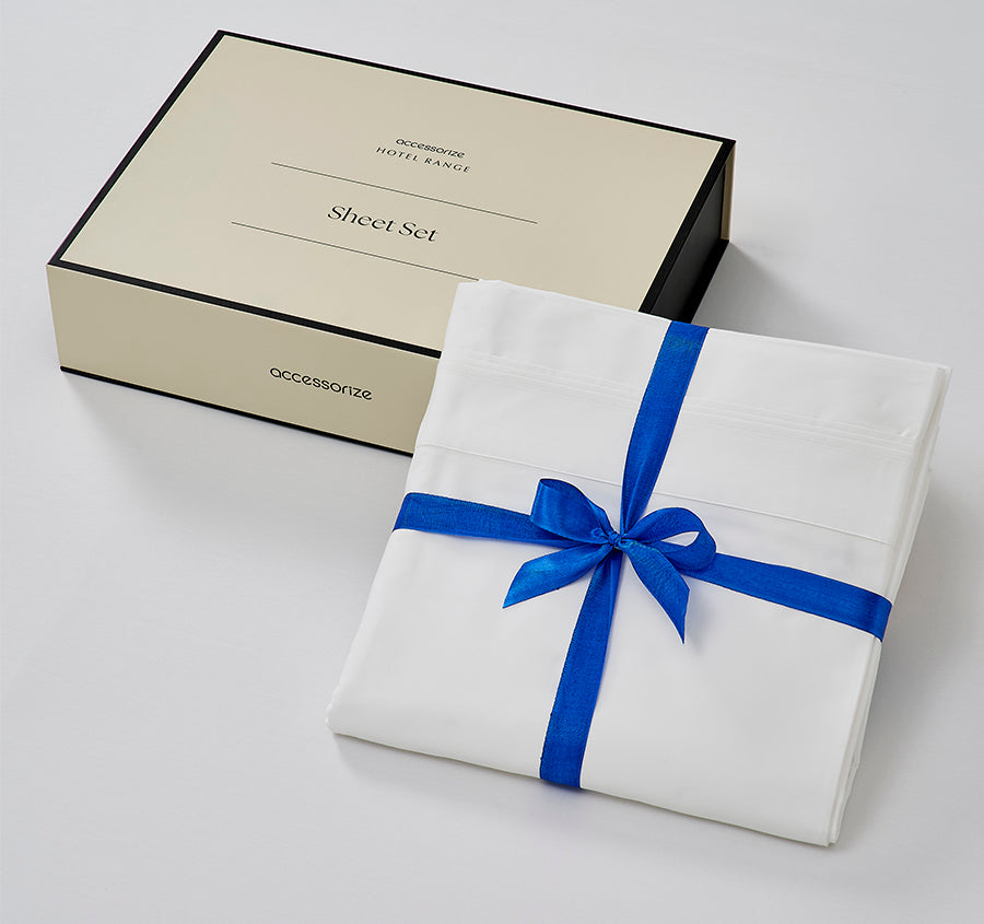 Hotel Egyptian Cotton 700TC Mega Sheet Set Range White