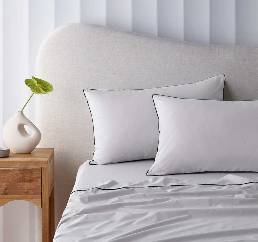 Hotel Deluxe Mega Sheet Set Range Grey and Black