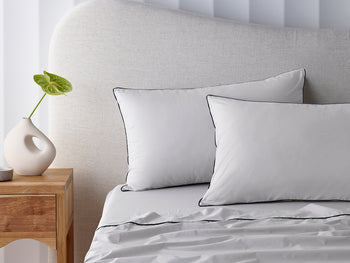 Hotel Deluxe Mega Sheet Set Range Grey and Black
