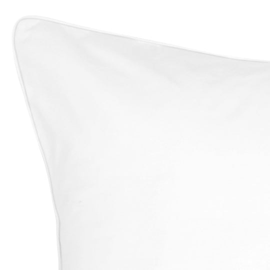 Hotel Deluxe European Pillowcase White
