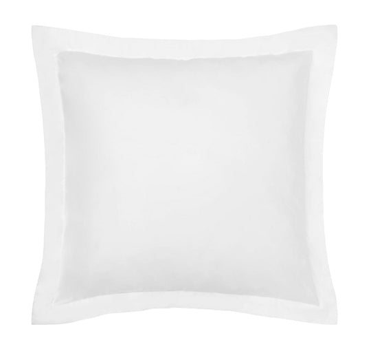 Hotel Deluxe European Tailored Pillowcase White