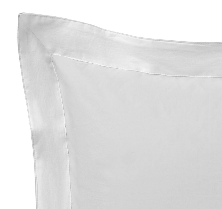 Hotel Deluxe Standard Tailored Pillowcase Pair White