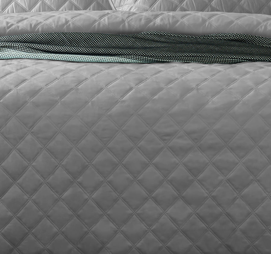 Madison Quilt Cover Set Range Grey