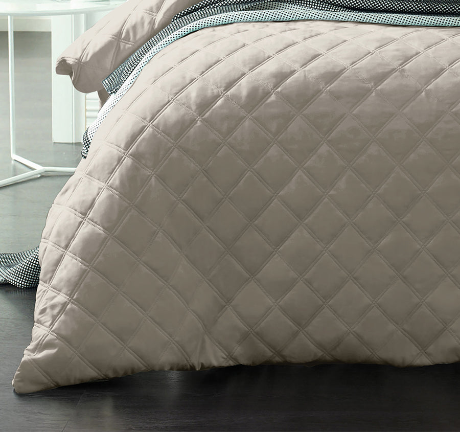 Madison Quilt Cover Set Range Stone