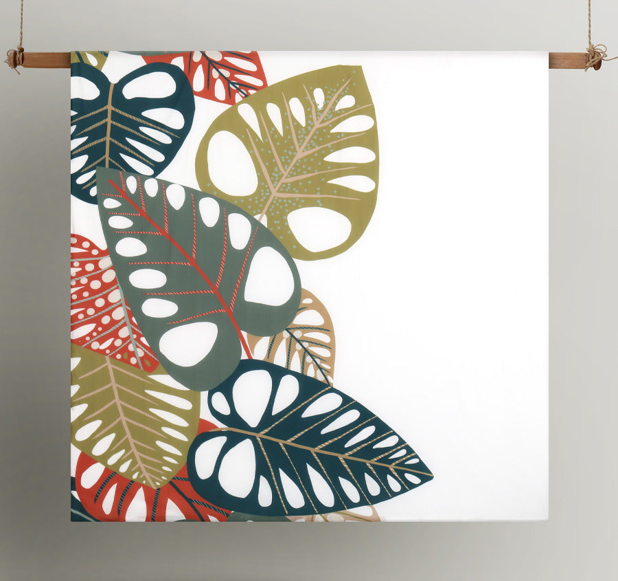 Monstera Quilt Cover Set Range Multi