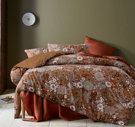 Rainbow Garden Quilt Cover Set Range Autumn