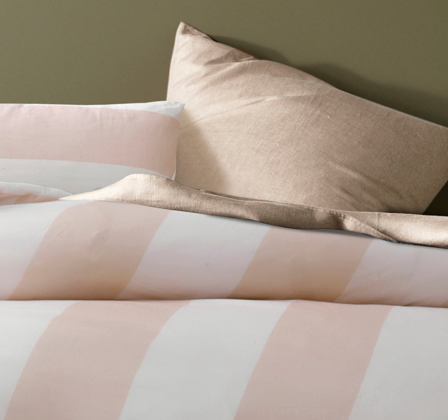 Regency Quilt Cover Set Range Natural