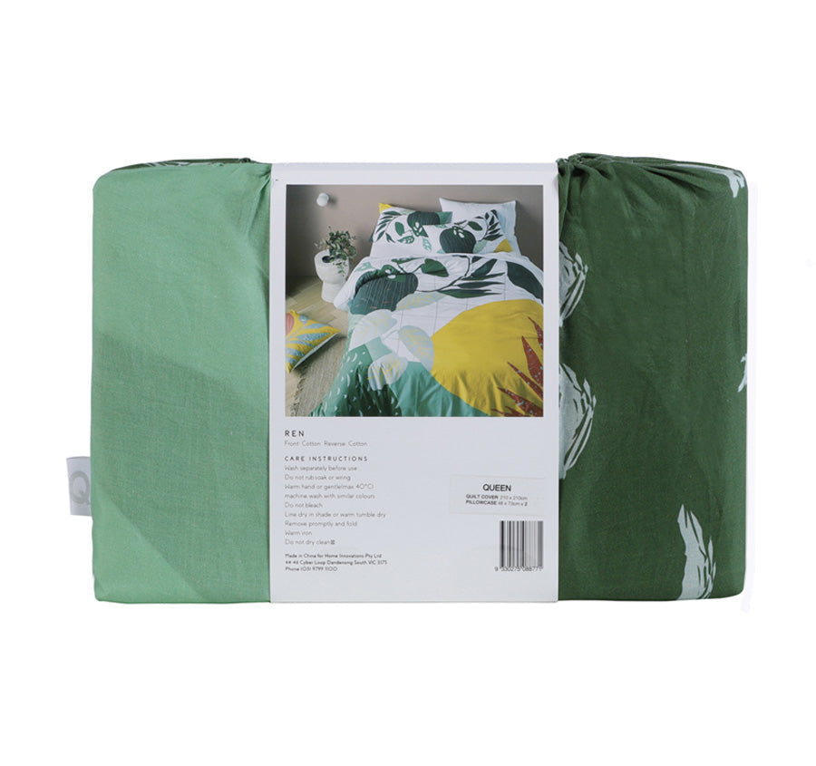 Ren Quilt Cover Set Range Multi