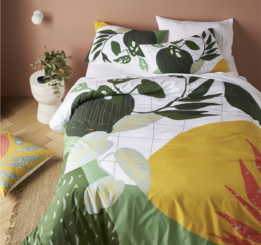 Ren Quilt Cover Set Range Multi