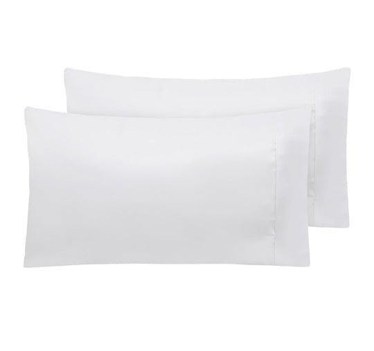 Satin Standard Pillowcase Pair White