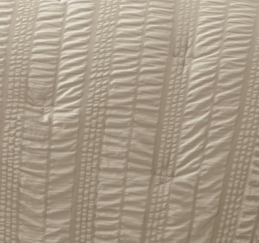 Seersucker Comforter Set Range Natural