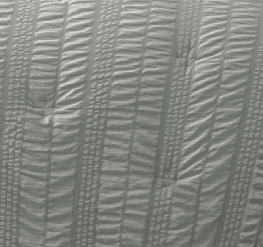 Seersucker Comforter Set Range Sage