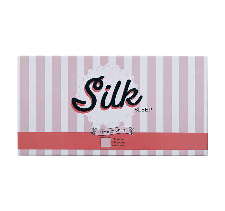 Silk European Pillowcase White