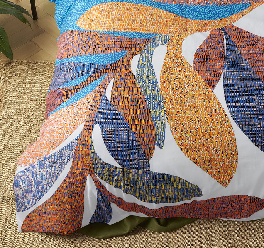 Sorrel Quilt Cover Set Range White