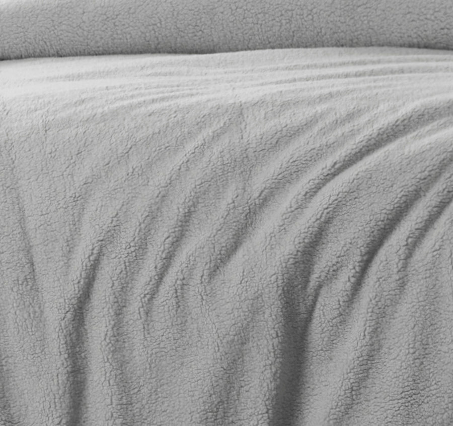 Teddy Quilt Cover Set Range Grey