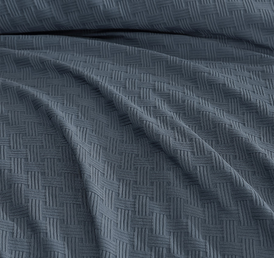 Alexander Quilt Cover Set Range Blue