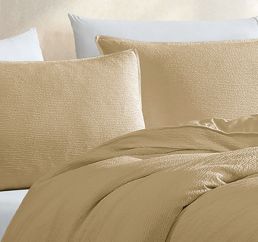 Boardwalk Quilt Cover Set Range Yellow